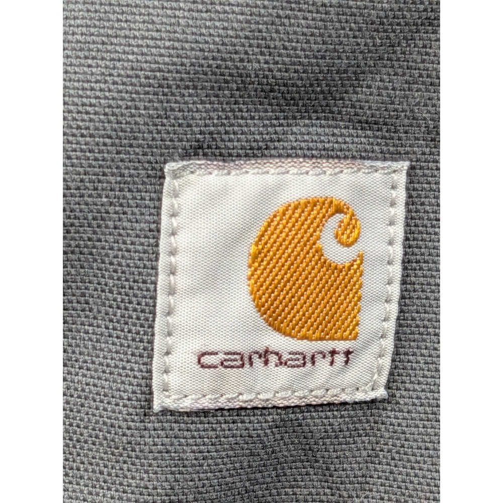 Carhartt Rugged Professional Flex Loose Fit Canvas Work Shorts Gray BS3111 - Picture 11 of 14
